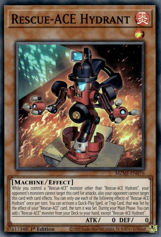 Rescue-ACE Hydrant (76) (MZMI) - YuGiOh Single