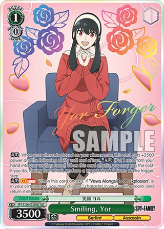 Smiling Yor (SEC) (106029) [SPY] - Weiss Schwarz Single