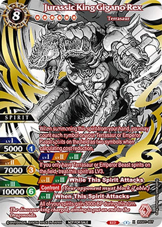 Jurassic King Gigano Rex (World Championship Promotion Pack 2023) (1007) [BSSP] - Battle Spirits Saga Single