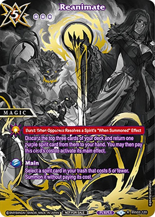 Reanimate (World Championship Promotion Pack 2023) (2120) [BSSP] - Battle Spirits Saga Single