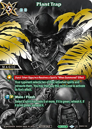 Plant Trap (World Championship Promotion Pack 2023) (3132) [BSSP] - Battle Spirits Saga Single