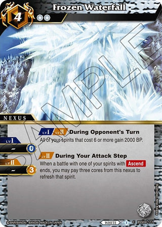 Frozen Waterfall (4111) [BSS04] - Battle Spirits Saga Single