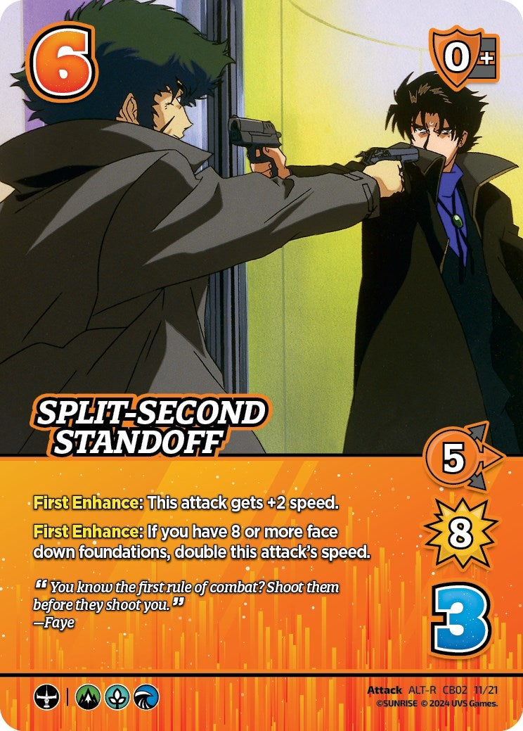 Split-Second Standoff (Alternate Art) (21121) [CBTS] - UniVersus Single