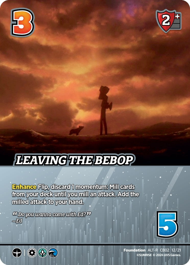 Leaving the Bebop (Alternate Art) (21221) [CBTS] - UniVersus Single