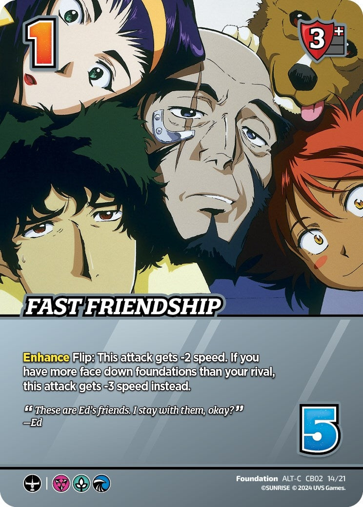 Fast Friendship (Alternate Art) (21421) [CBTS] - UniVersus Single