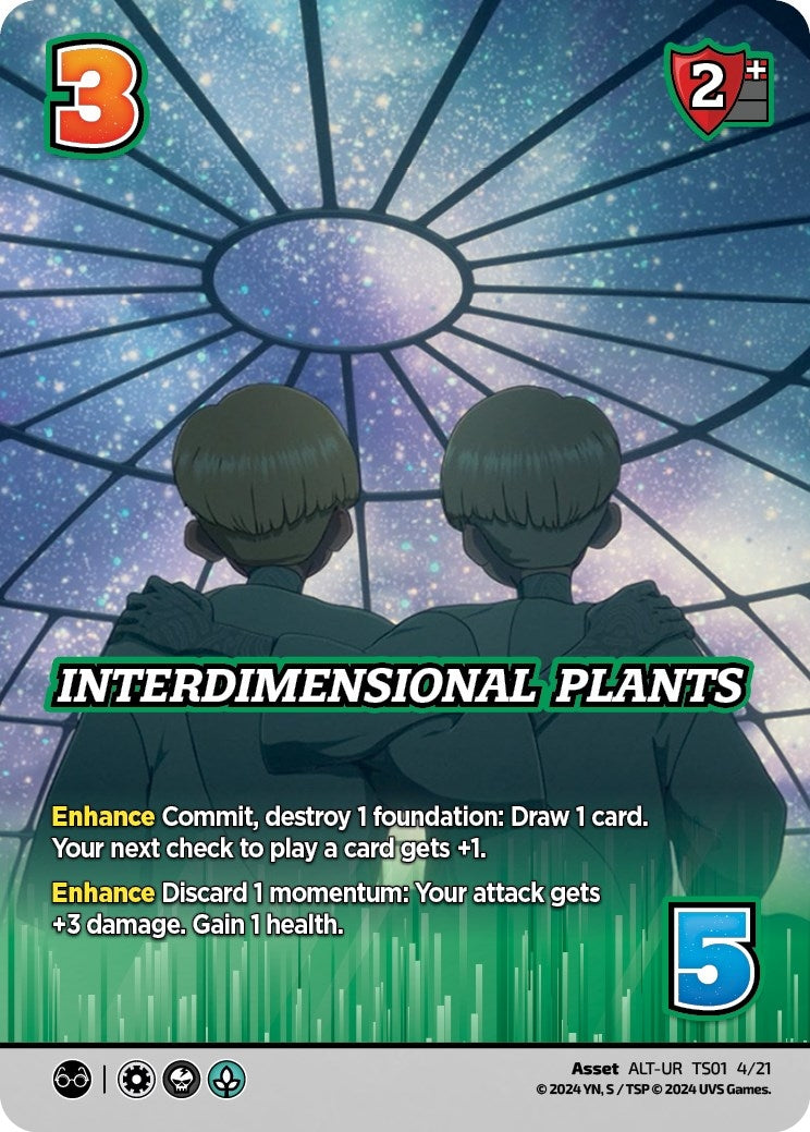 Interdimensional Plants (Alternate Art) (1421) [CBTS] - UniVersus Single