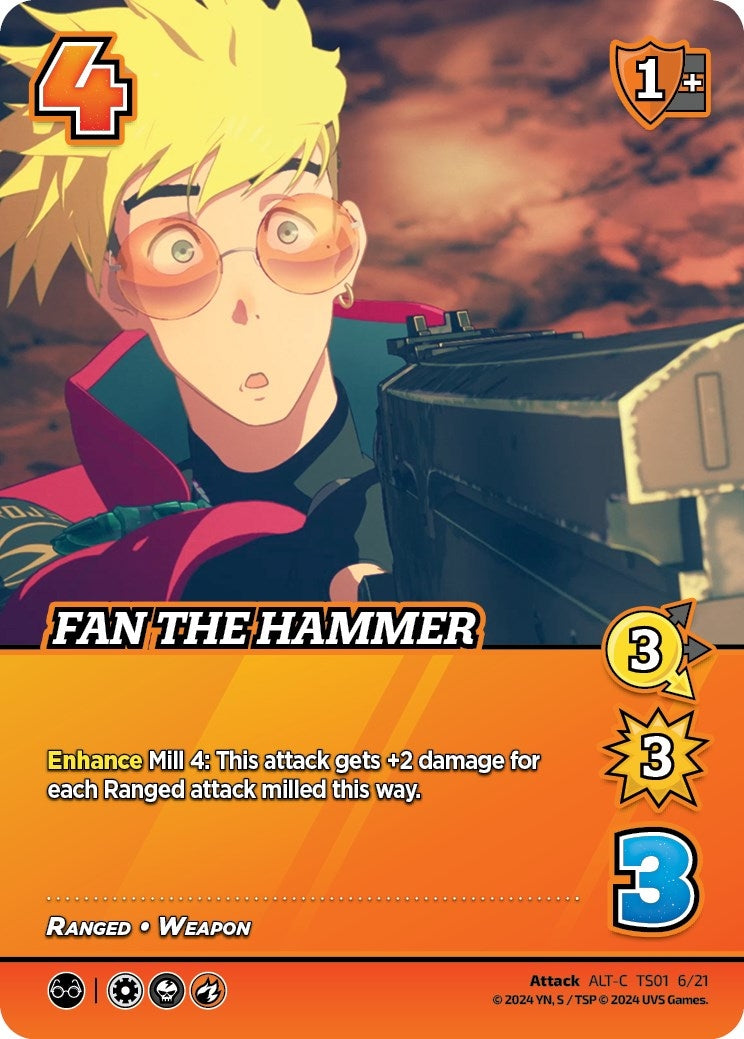 Fan the Hammer (Alternate Art) (1621) [CBTS] - UniVersus Single