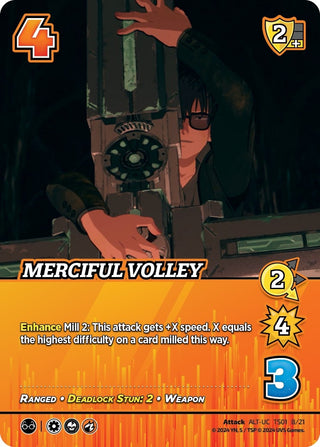 Merciful Volley (Alternate Art) (1821) [CBTS] - UniVersus Single