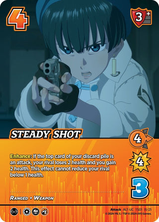 Steady Shot (Alternate Art) (11121) [CBTS] - UniVersus Single