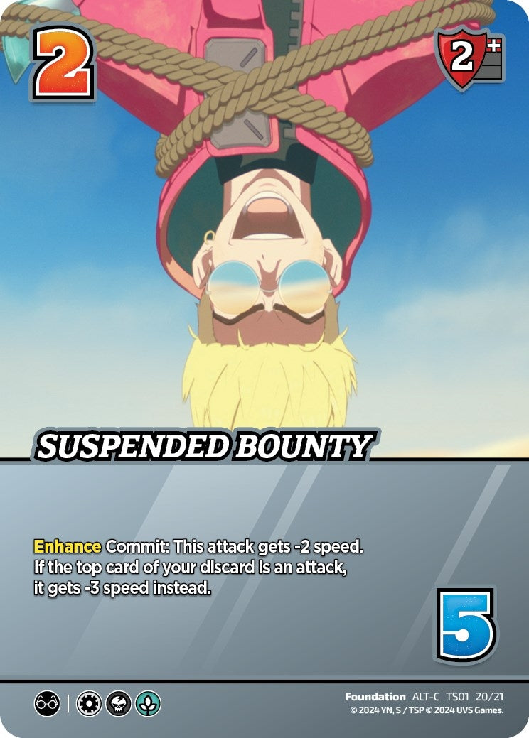 Suspended Bounty (Alternate Art) (12021) [CBTS] - UniVersus Single