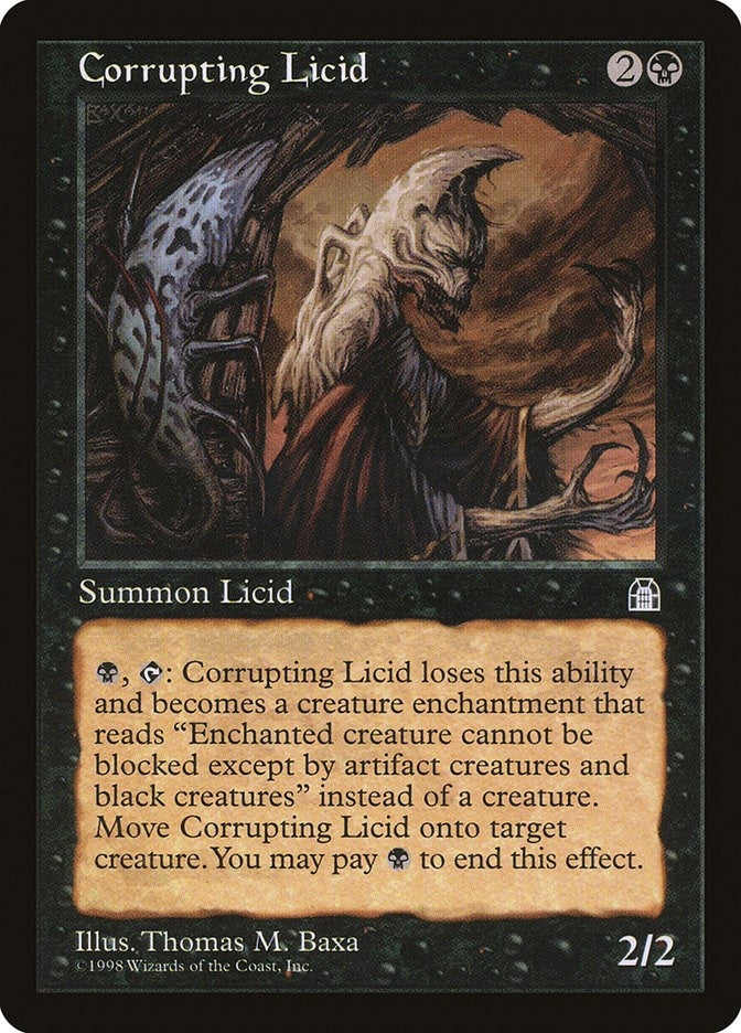 Corrupting Licid [STH] - MTG Single