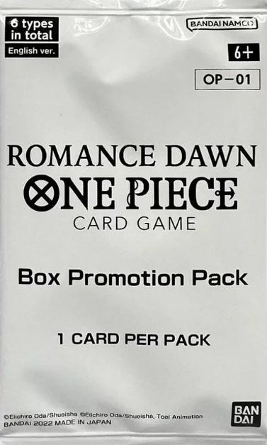 Box Promotion Pack (OP01) - One Piece Card Game Sealed