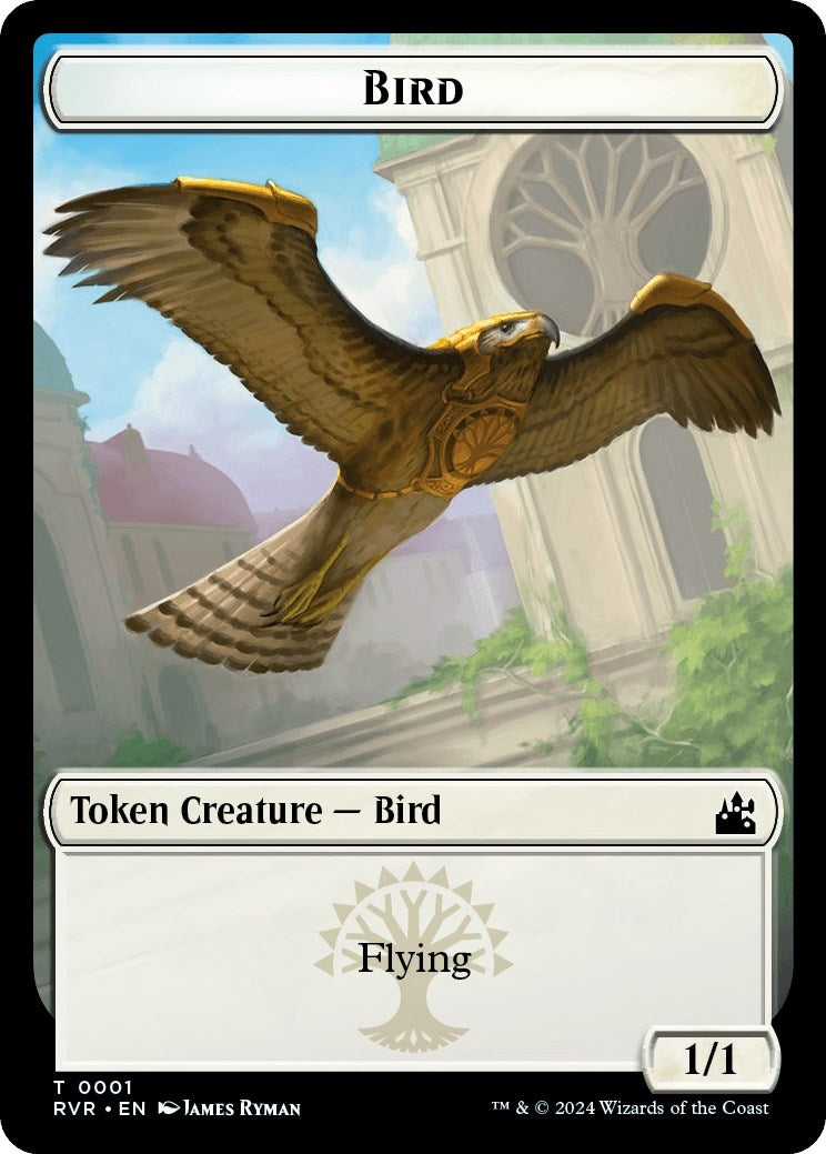 Bird // Beast Double-Sided Token (0) [RVR] - MTG Single