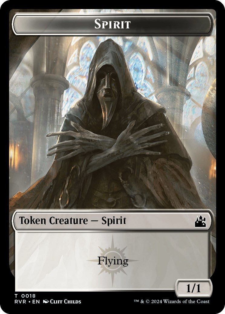 Spirit (0018) // Sphinx Double-Sided Token (0) [RVR] - MTG Single