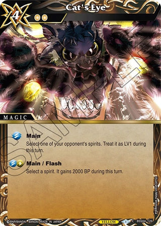 Cat’s Eye (4126) [BSS04] - Battle Spirits Saga Single