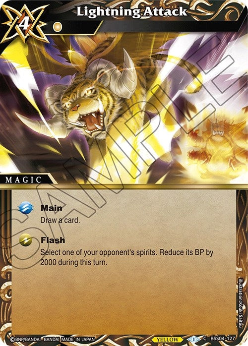 Lightning Attack (4127) [BSS04] - Battle Spirits Saga Single