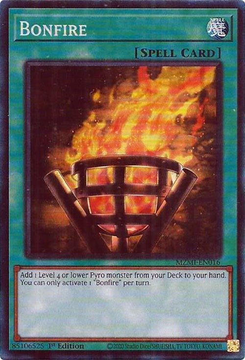 Bonfire (CR) (16) (MZMI) - YuGiOh Single
