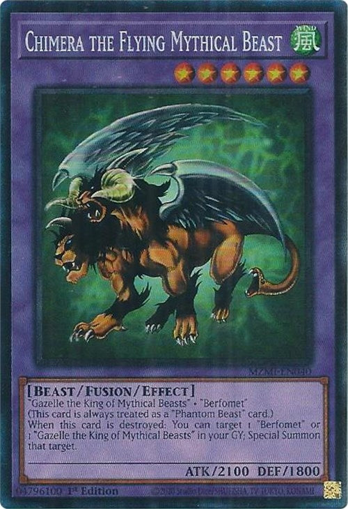 Chimera the Flying Mythical Beast (CR) (40) (MZMI) - YuGiOh Single
