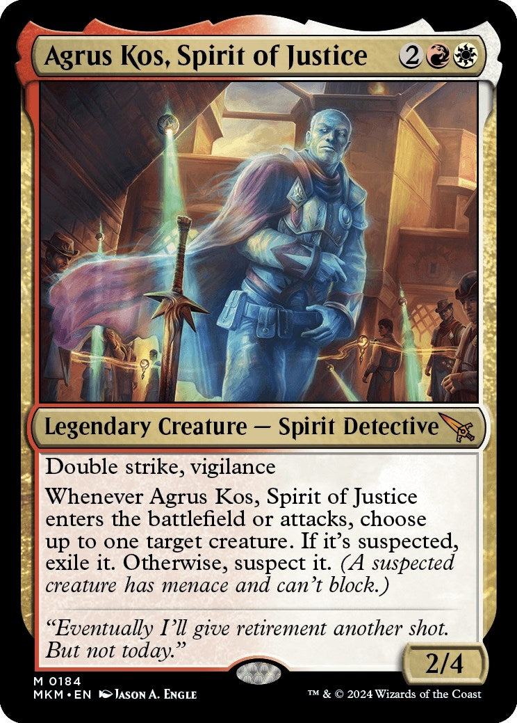 Agrus Kos Spirit of Justice (184) [MKM] - MTG Single