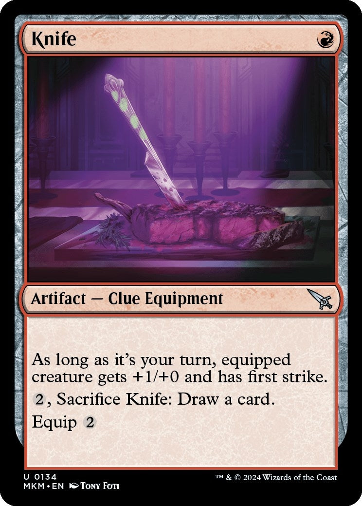 Knife (134) [MKM] - MTG Single