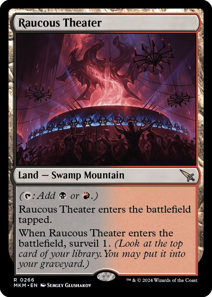 Raucous Theater (266) [MKM] - MTG Single