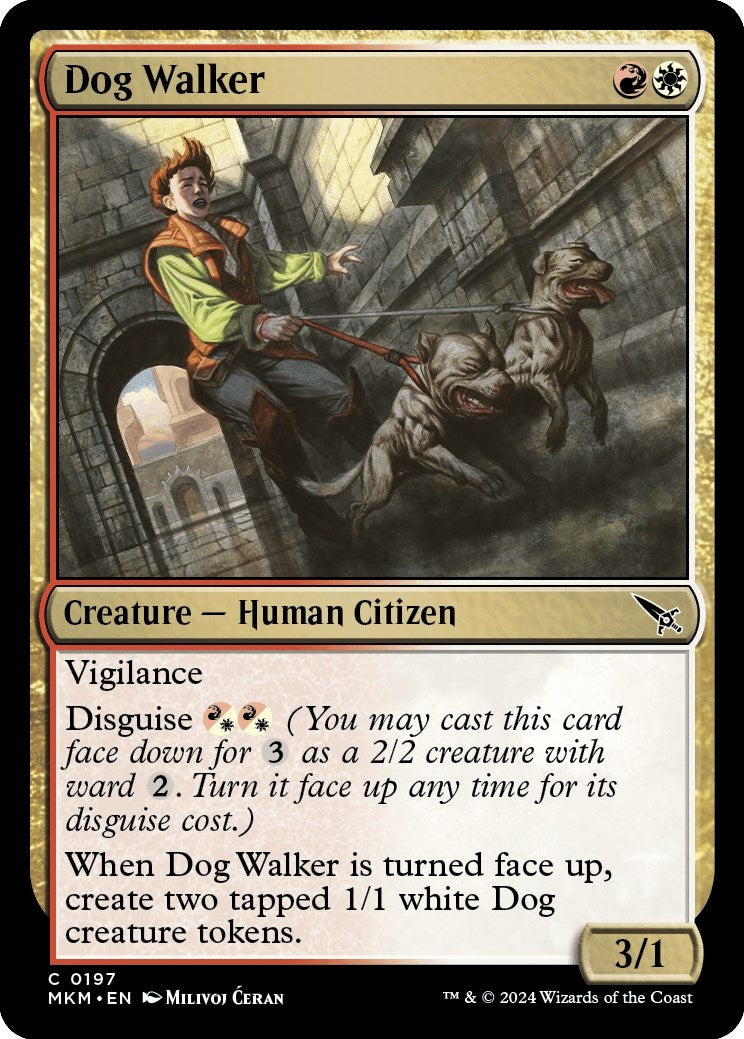 Dog Walker (197) [MKM] - MTG Single