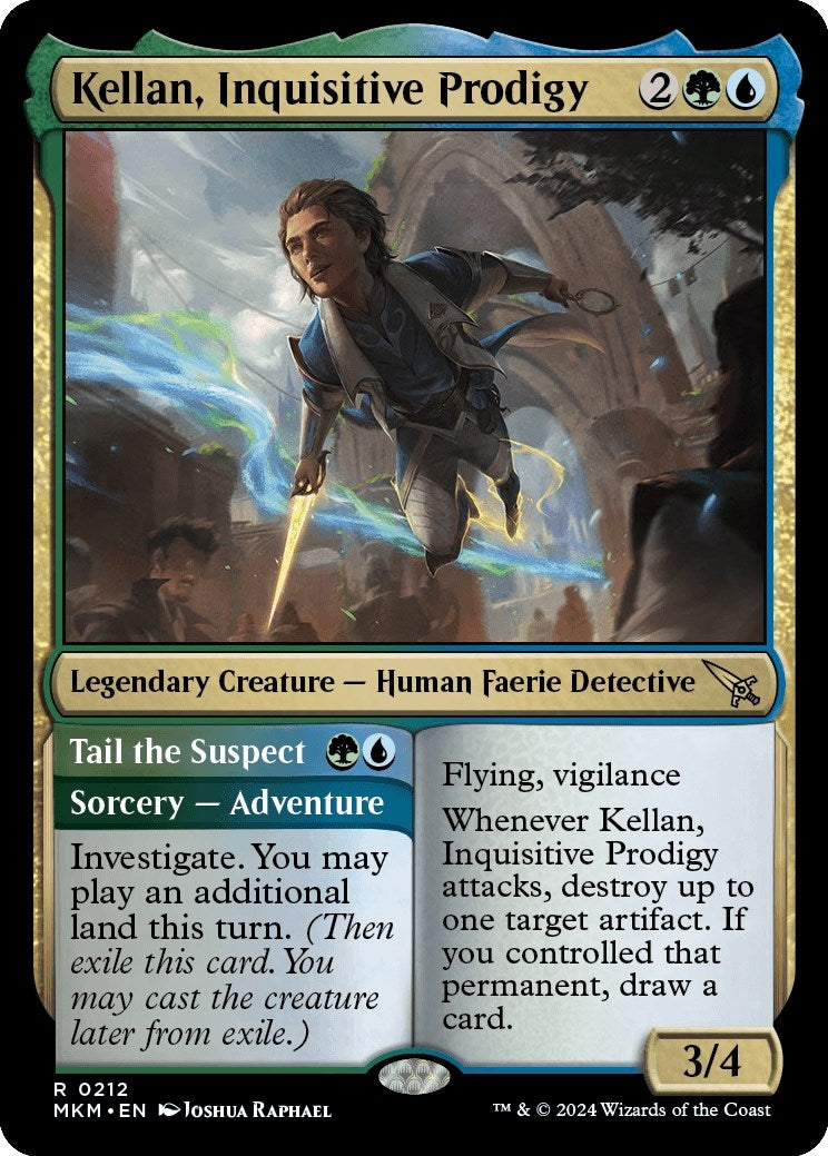 Kellan Inquisitive Prodigy (212) [MKM] - MTG Single