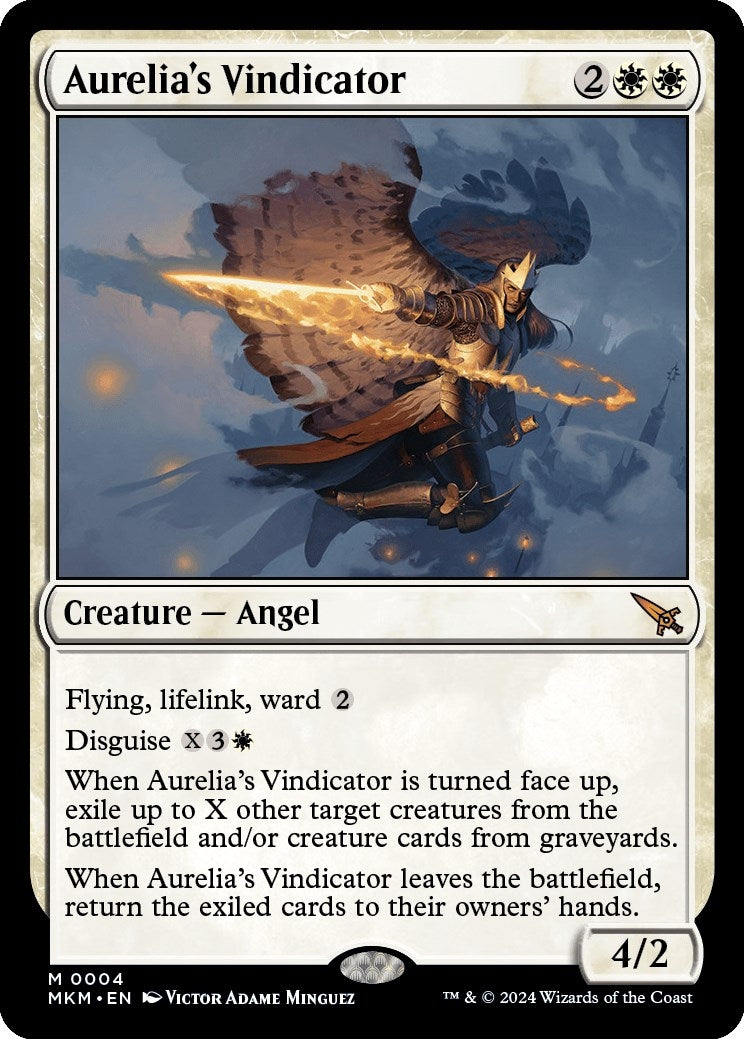 Aurelia’s Vindicator (4) [MKM] - MTG Single