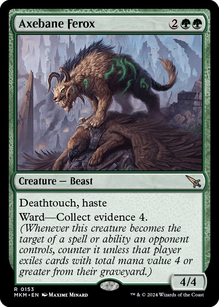 Axebane Ferox (153) [MKM] - MTG Single