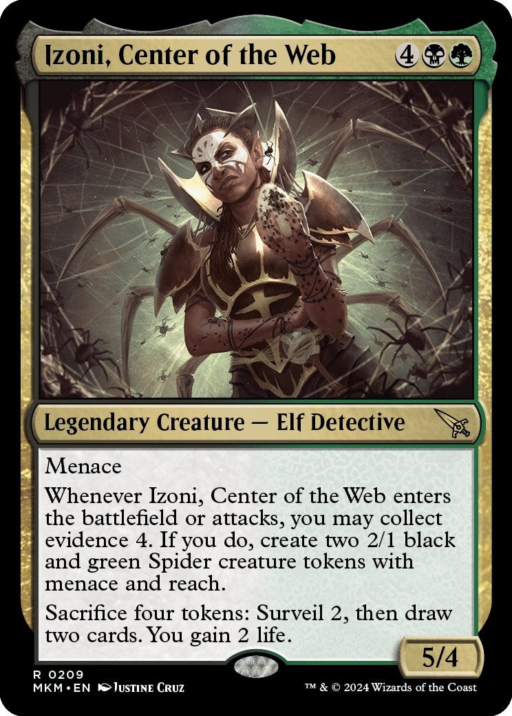 Izoni Center of the Web (209) [MKM] - MTG Single