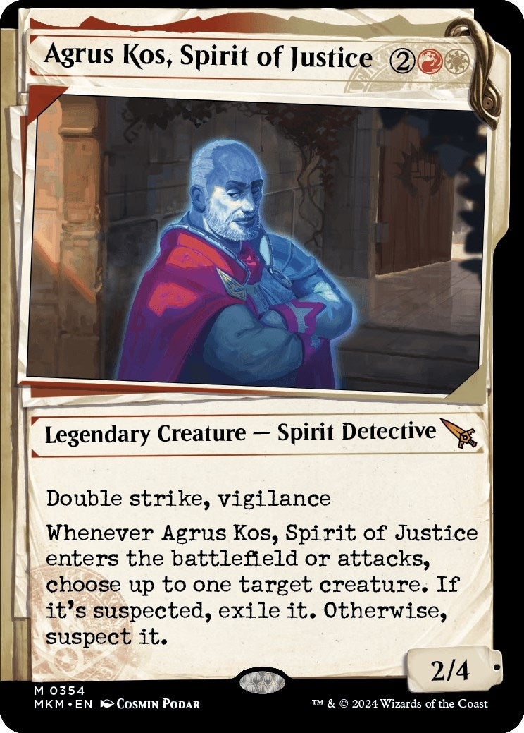 Agrus Kos Spirit of Justice (Showcase) (354) [MKM] - MTG Single