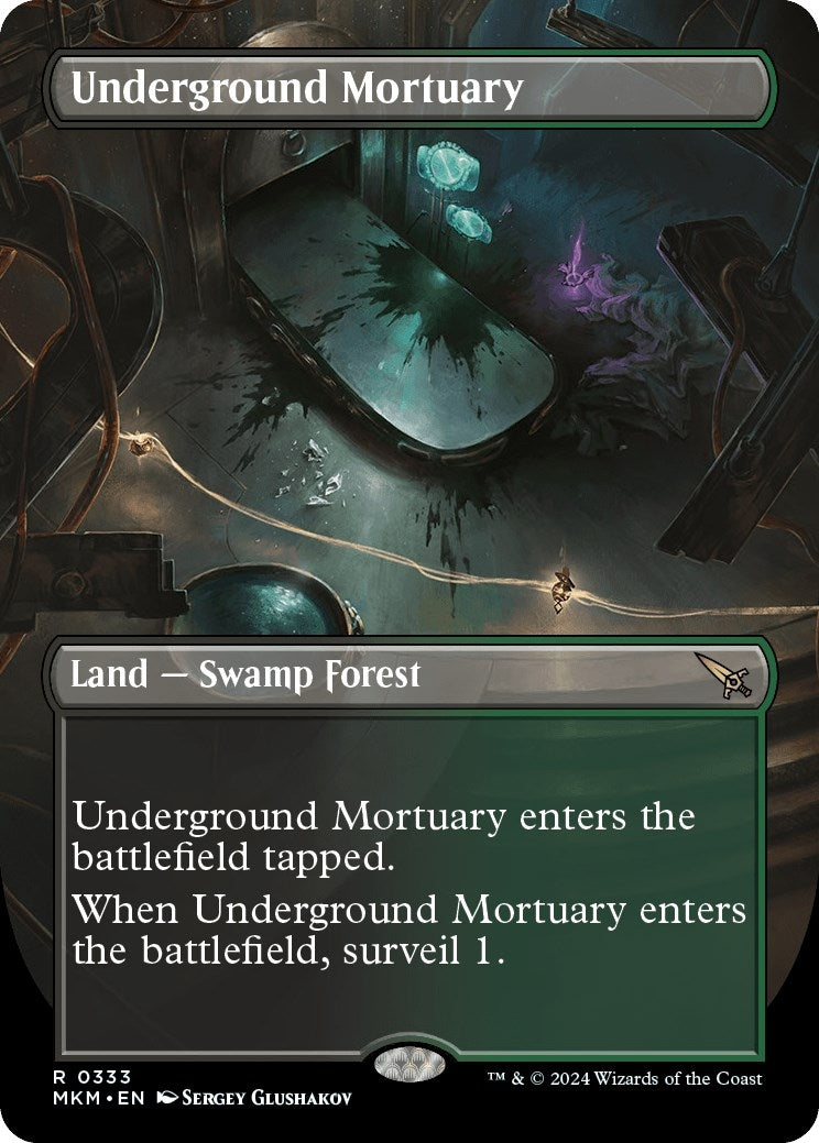 Underground Mortuary (Borderless) (333) [MKM] - MTG Single