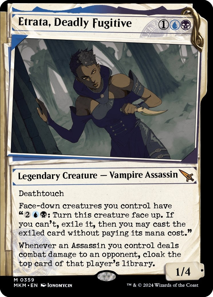 Etrata Deadly Fugitive (Showcase) (359) [MKM] - MTG Single
