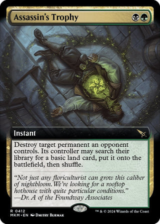 Assassin’s Trophy (Extended Art) (412) [MKM] - MTG Single