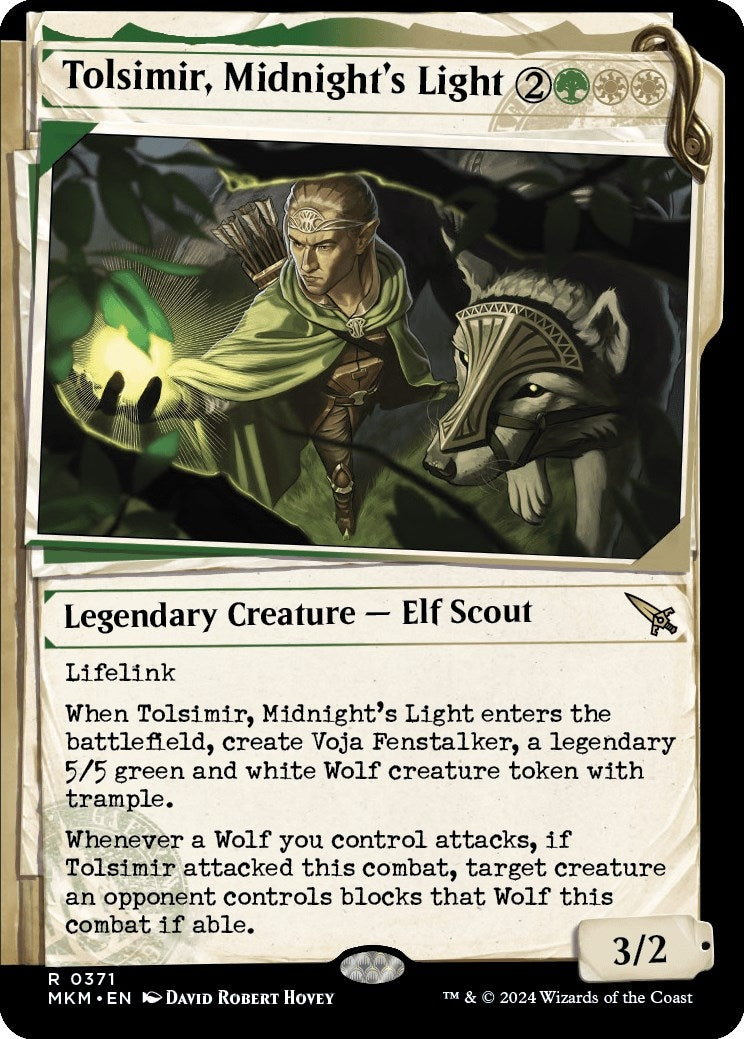 Tolsimir Midnight’s Light (Showcase) (371) [MKM] - MTG Single