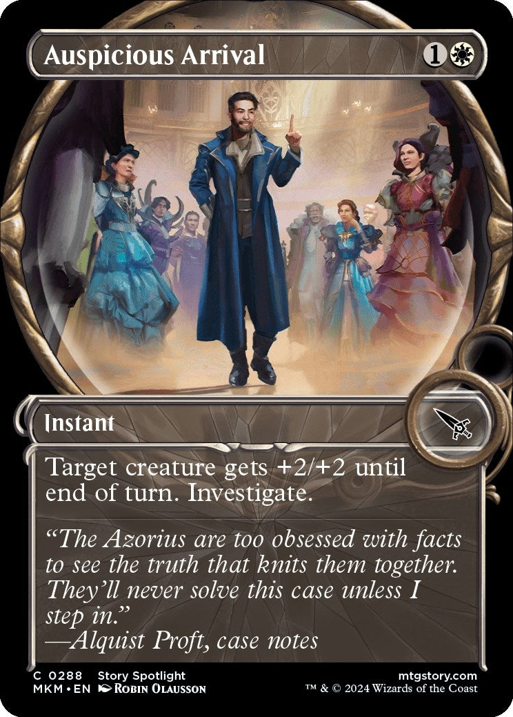 Auspicious Arrival (Showcase) (288) [MKM] - MTG Single