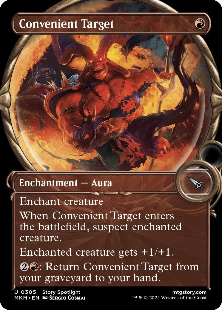 Convenient Target (Showcase) (305) [MKM] - MTG Single