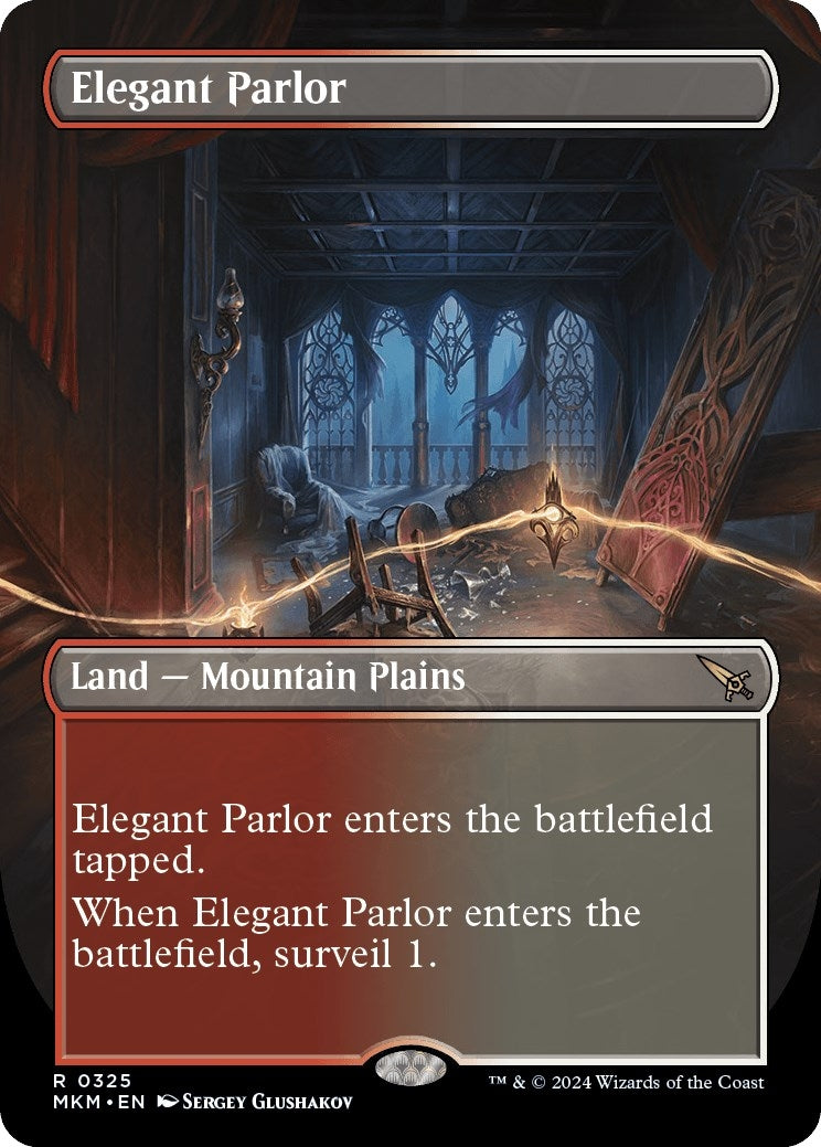 Elegant Parlor (Borderless) (325) [MKM] - MTG Single