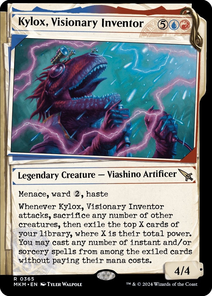 Kylox Visionary Inventor (Showcase) (365) [MKM] - MTG Single