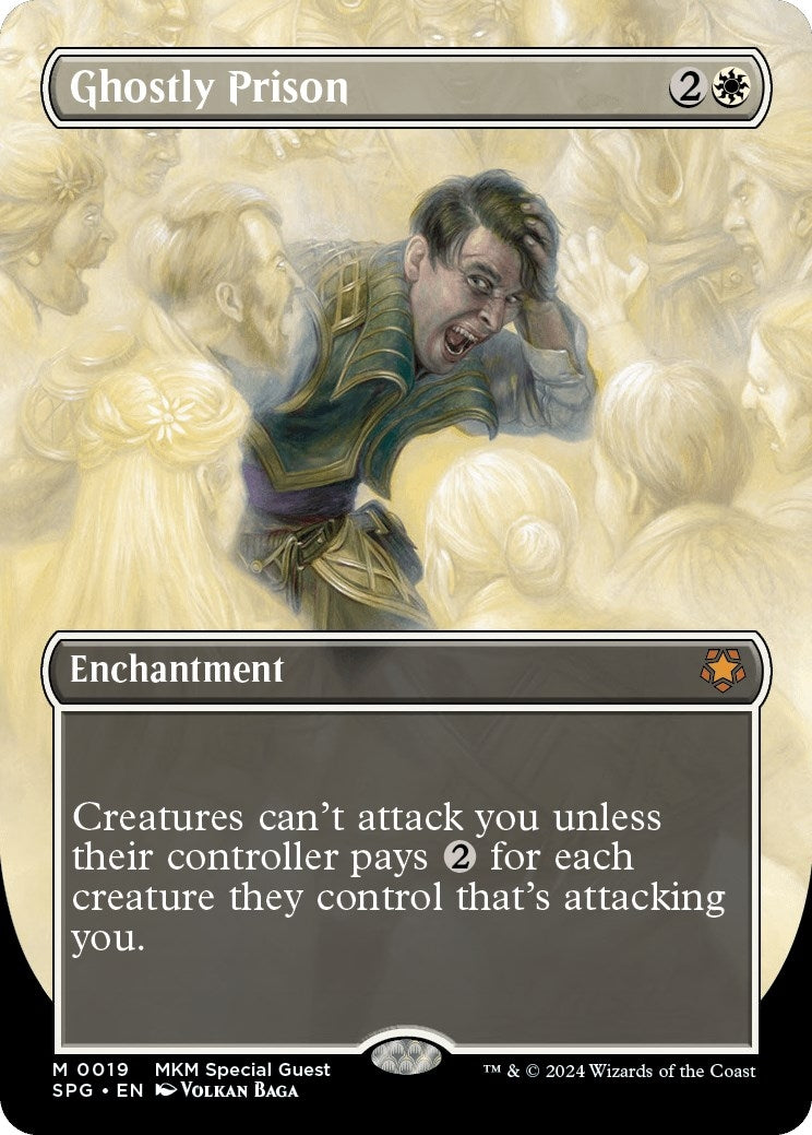 Ghostly Prison (Borderless) (19) [SPG] - MTG Single