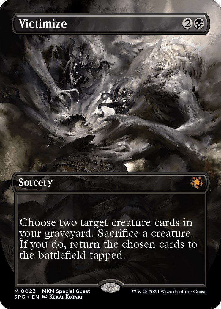 Victimize (Borderless) (23) [SPG] - MTG Single