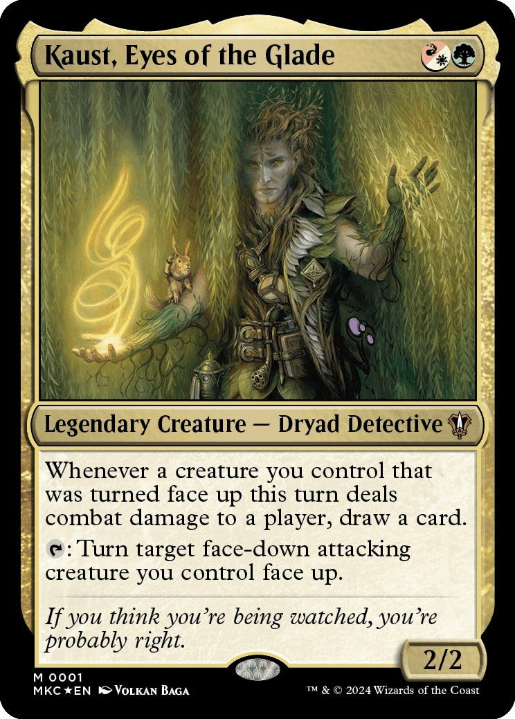 Kaust Eyes of the Glade (1) [MKC] - MTG Single
