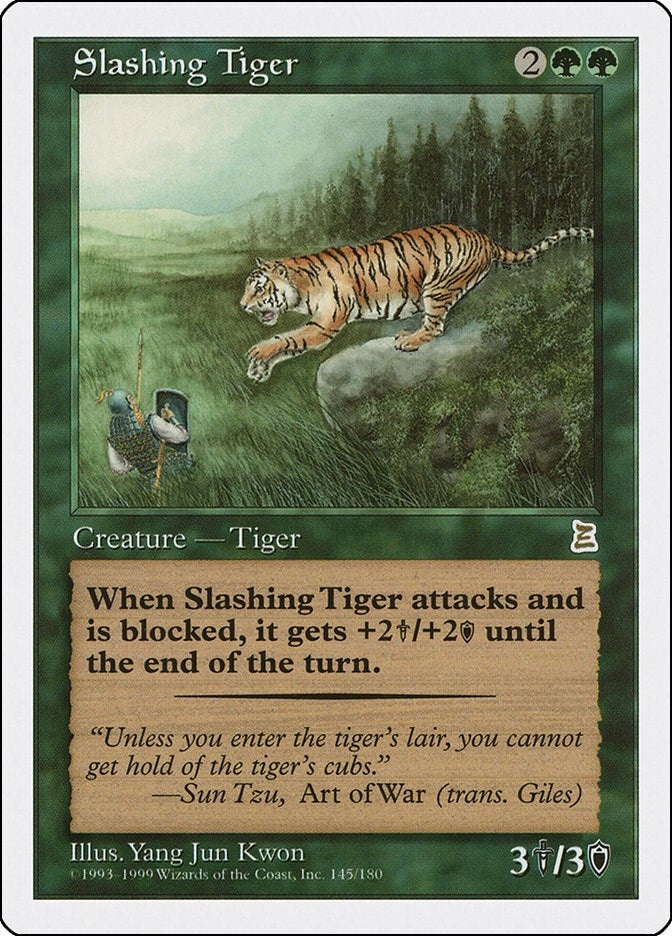 Slashing Tiger (145) [PTK] - MTG Single