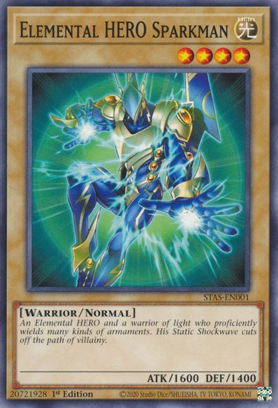 Elemental HERO Sparkman (1) (TPSS) - YuGiOh Single