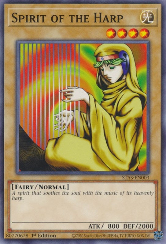 Spirit of the Harp (3) (TPSS) - YuGiOh Single