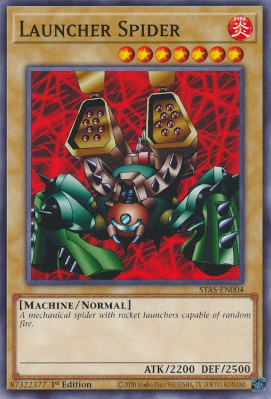 Launcher Spider (4) (TPSS) - YuGiOh Single