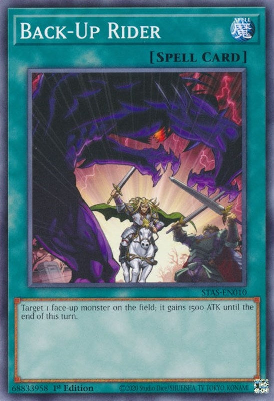 Back-Up Rider (10) (TPSS) - YuGiOh Single