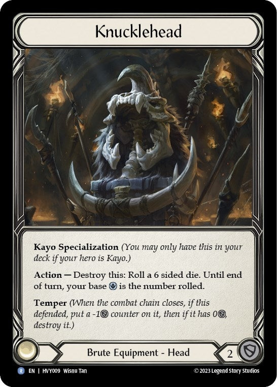 Knucklehead (9) [HVY] - Flesh and Blood TCG Single