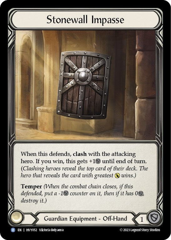 Stonewall Impasse (52) [HVY] - Flesh and Blood TCG Single