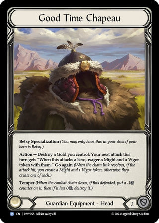 Good Time Chapeau (55) [HVY] - Flesh and Blood TCG Single